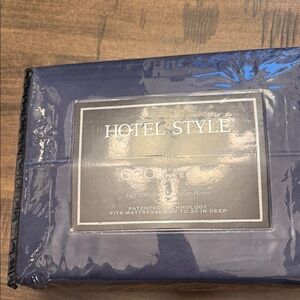 Hotel Style Full Sheet Set - Deep Blue